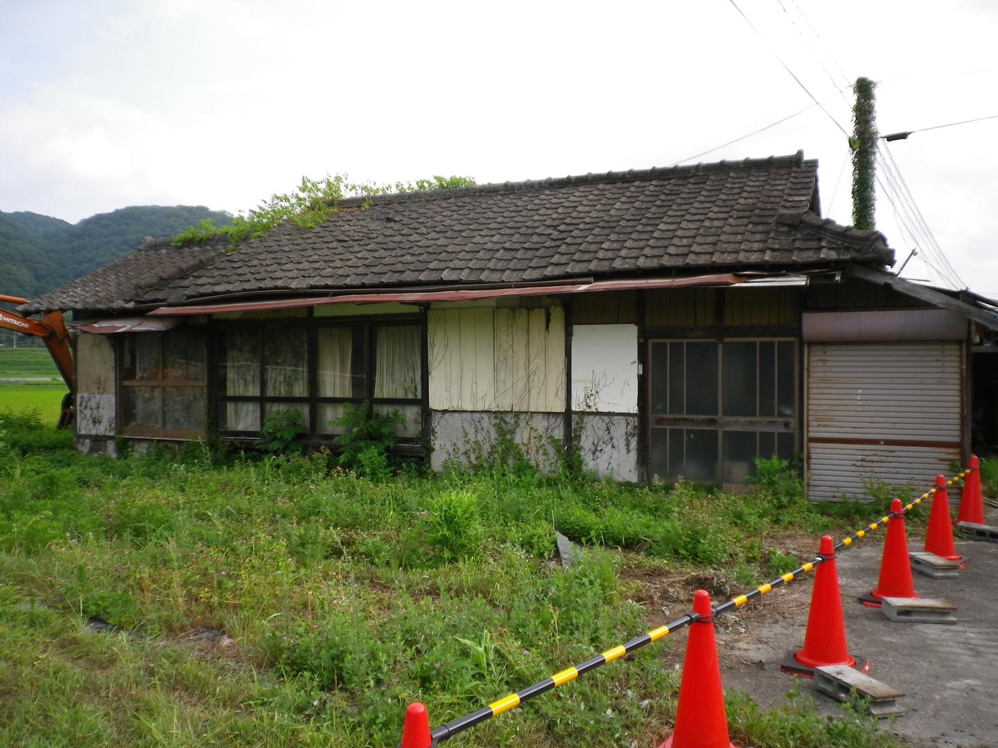 美作市小ノ谷 解体工事の画像